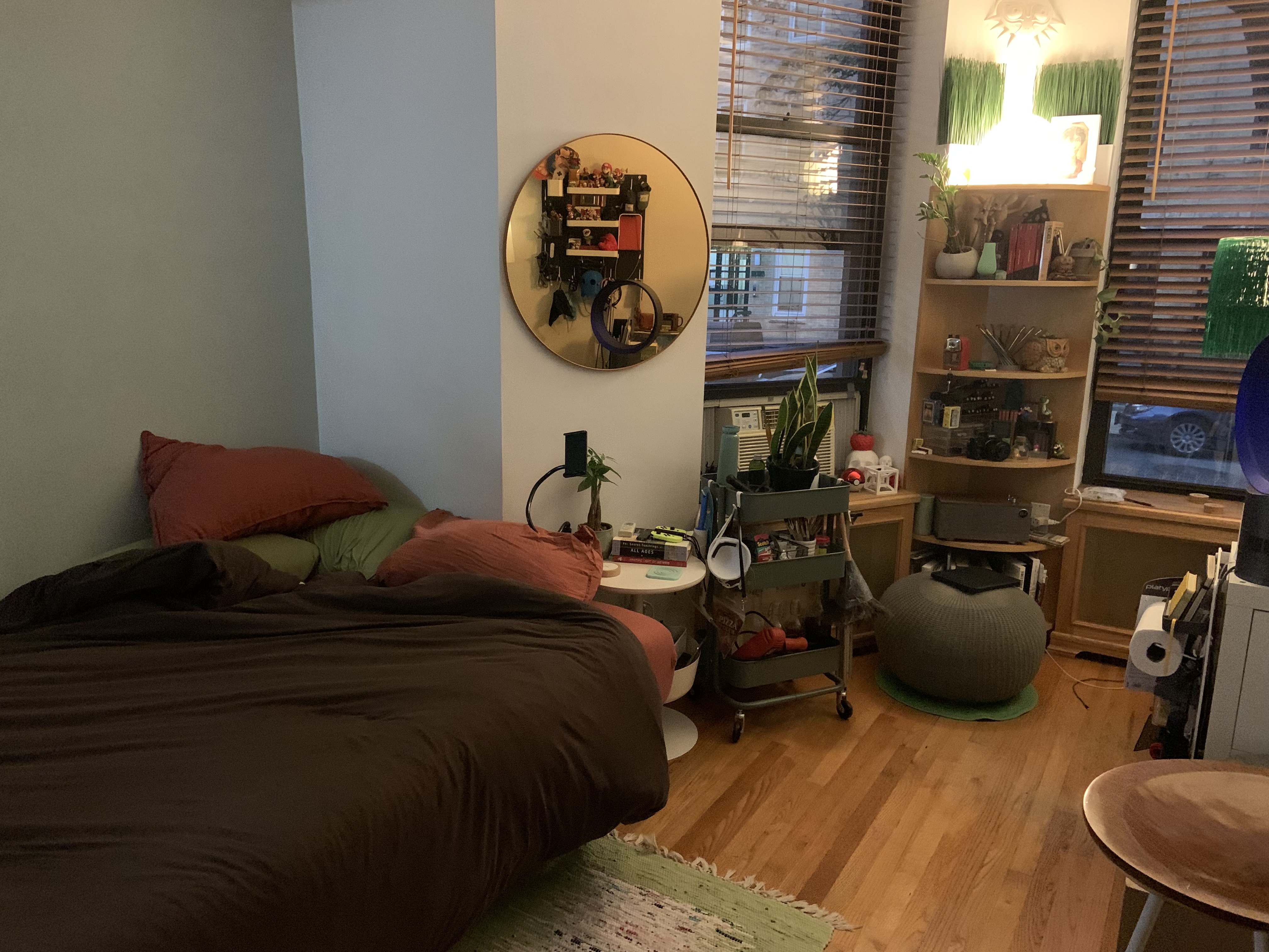 You will need to bring a bed or I can provide an air mattress.
