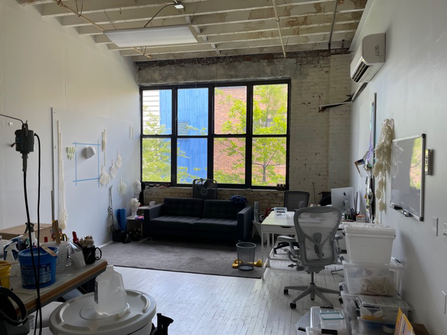 Large windowed studio